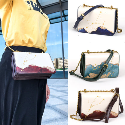 Atmospheric fashion leisure diagonal bag See size chart under “more details” The Fashion Celestial