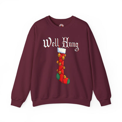 Well Hung Crewneck Sweatshirt The Devil's Pickle