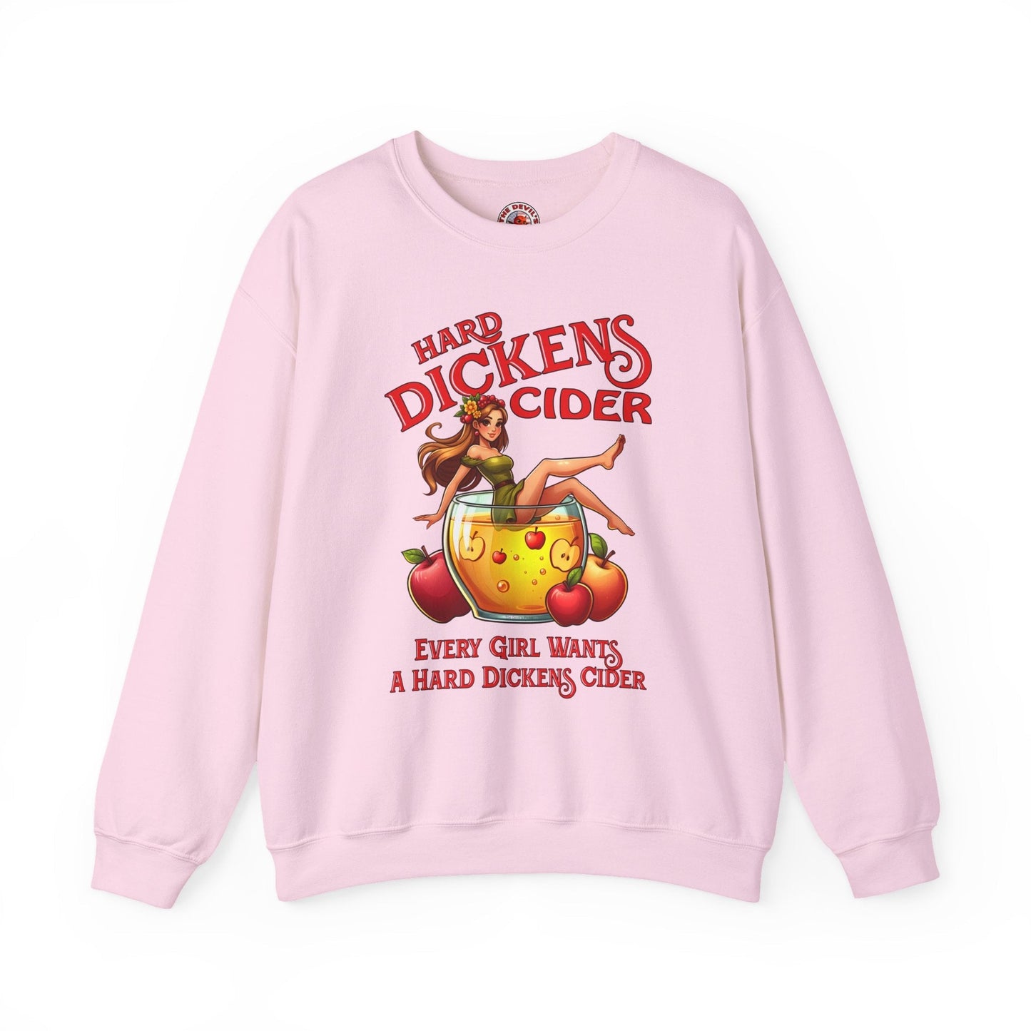 Hard Dickens Cider Crewneck Sweatshirt The Devil's Pickle