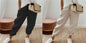 Women’s Cotton Linen Casual Pants – Solid Color FitiqueFit
