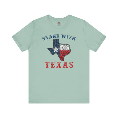 Stand With Texas T-Shirt The Devil's Pickle