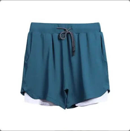 Men's Quick Dry 2-in-1 Gym Shorts with Liner SnagBag
