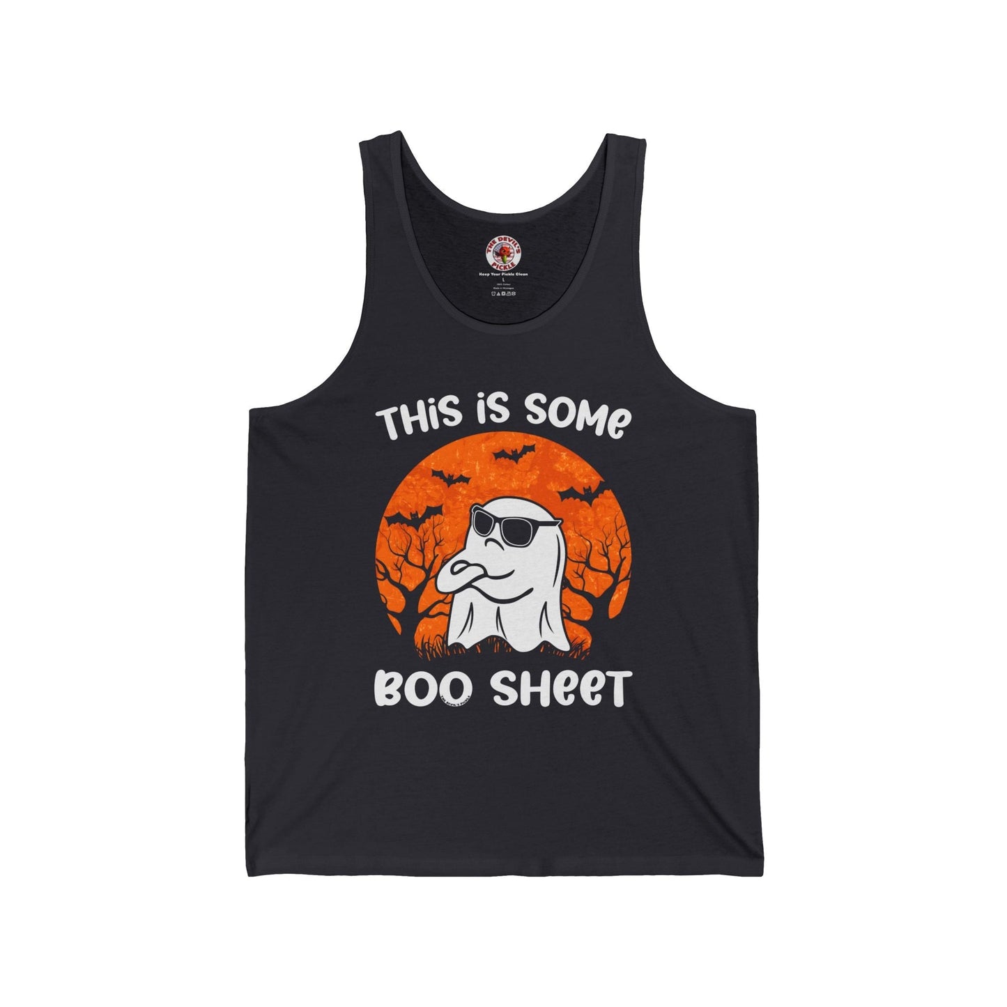 This Is Some Boo Sheet Tank Top The Devil's Pickle