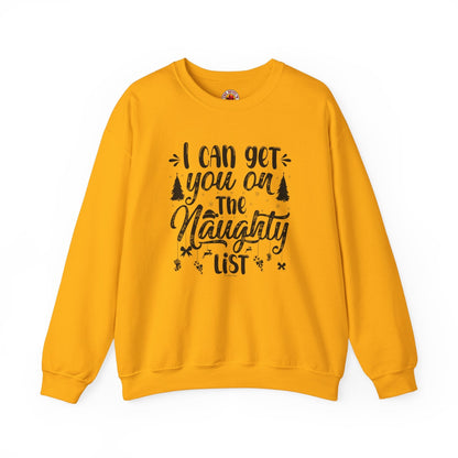 I Can Get You On The Naughty List Crewneck Sweatshirt The Devil's Pickle