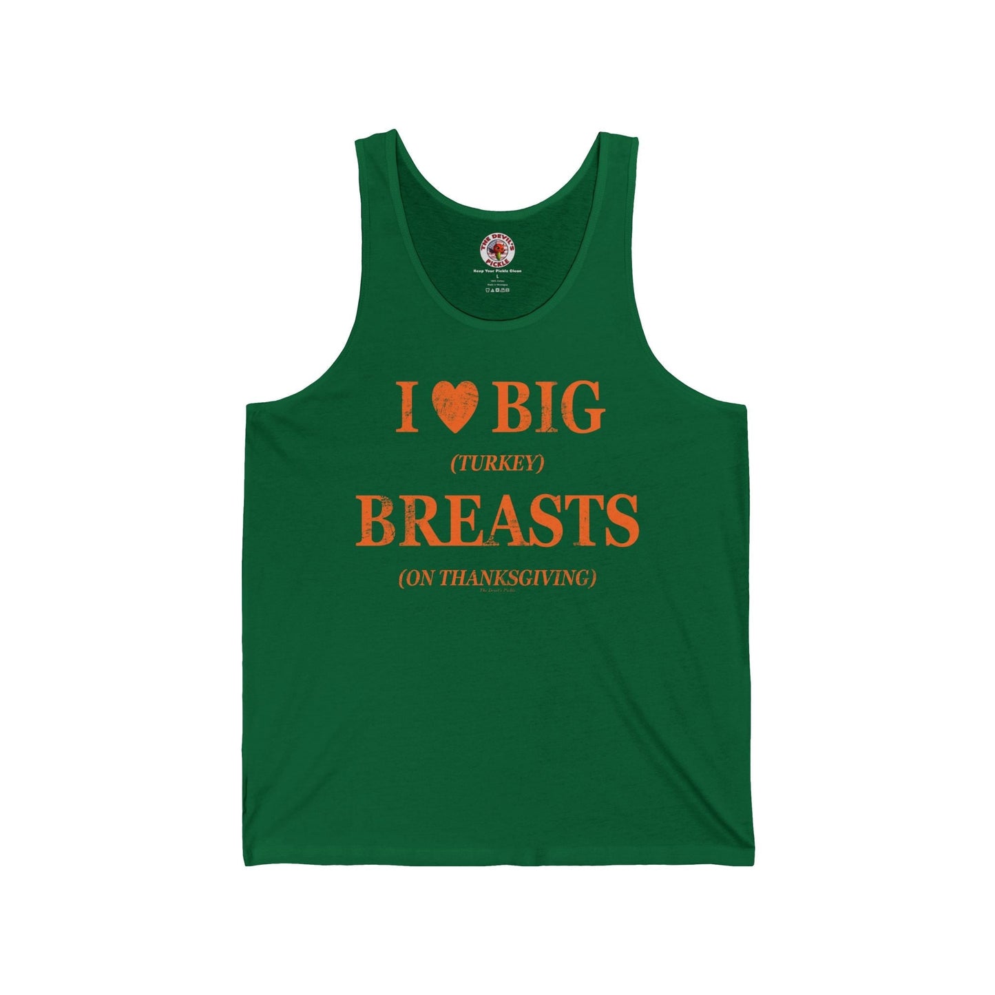 I Heart Big Breasts Tank Top The Devil's Pickle