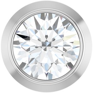 14K White 1/10 CTW Lab-Grown Diamond Slide Pendant Ethereal Legacy Boutiques