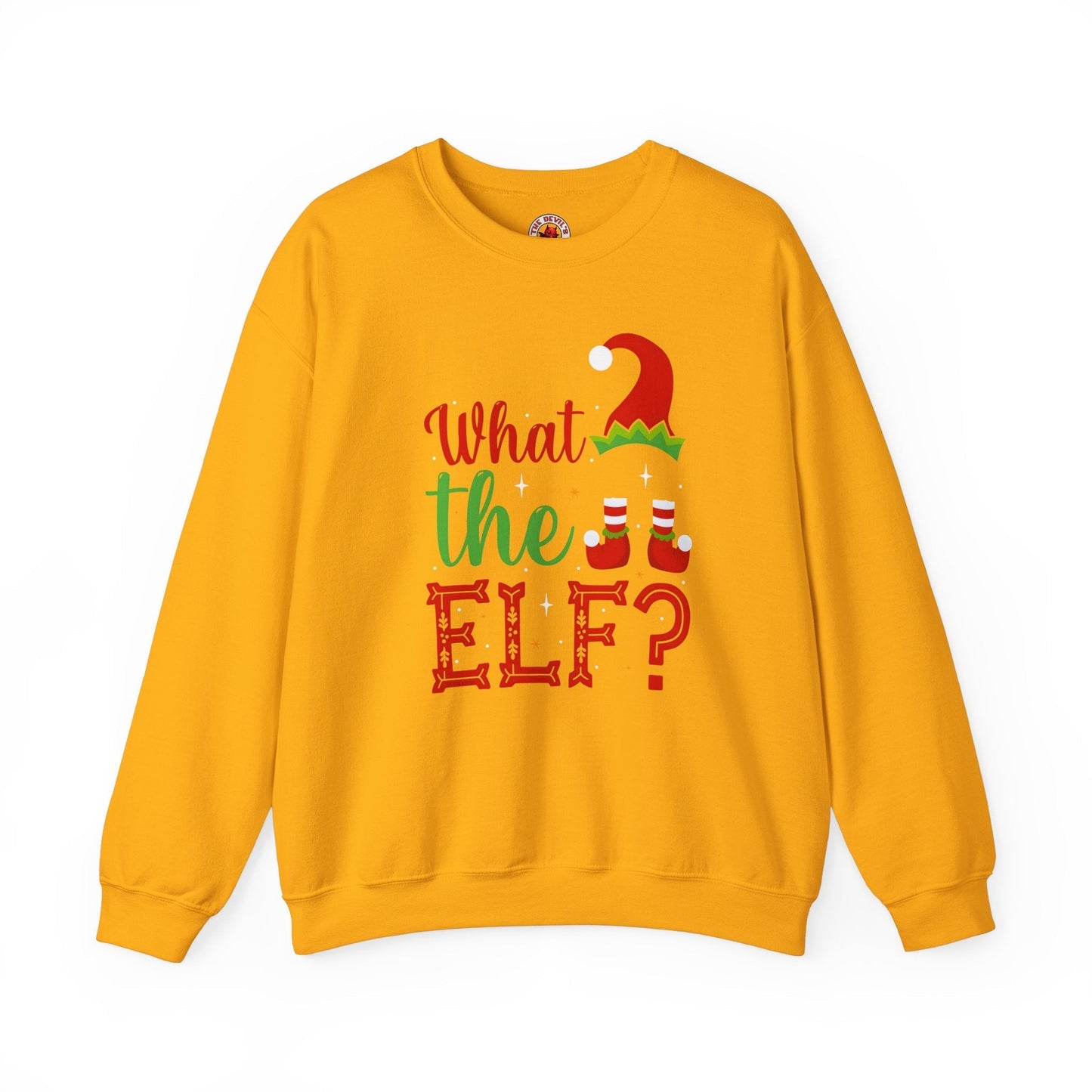 What The Elf Crewneck Sweatshirt The Devil's Pickle