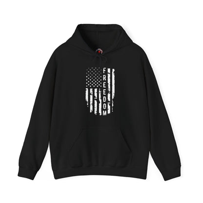 Freedom American Flag Hooded Sweatshirt The Devil's Pickle