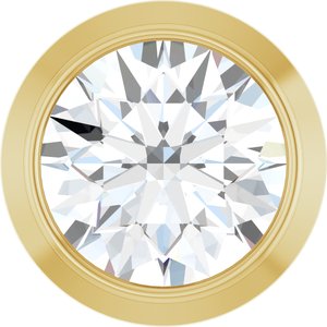 14K Yellow 1/6 CT Natural Diamond Slide Pendant Ethereal Legacy Boutiques
