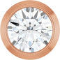14K Rose 1/6 CT Lab-Grown Diamond Slide Pendant Ethereal Legacy Boutiques