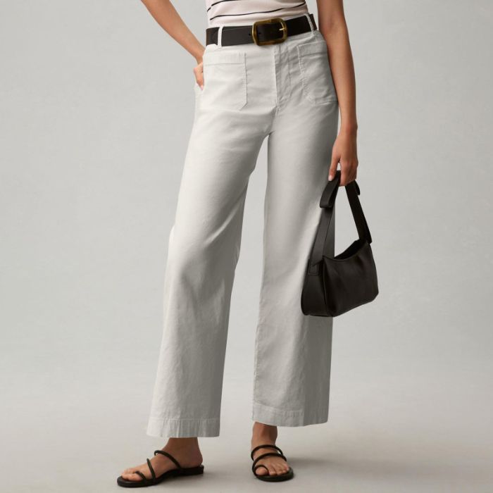 Plus Size High Waisted Slimming Solid Color Suit Pants FitiqueFit