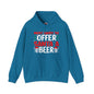 Most Likely To Offer Santa A Beer Hooded Sweatshirt The Devil's Pickle
