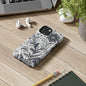 Floral Tough Phone Cases, Durable Phone Cover, Stylish Floral Design, Gift for Her, Trendy Tech Accessories, Birthday Present Grayceful LLC