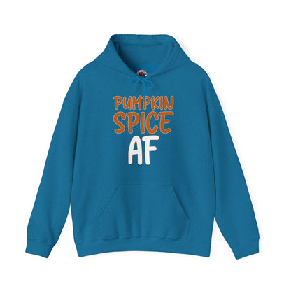 Pumpkin Spice AF Hooded Sweatshirt The Devil's Pickle