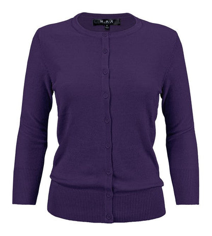 Crewneck Button Down Knit Cardigan Sweater Shop Style & More | Fresh Looks, Everyday Deals & Free Shipping