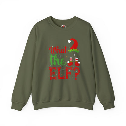 What The Elf Crewneck Sweatshirt The Devil's Pickle