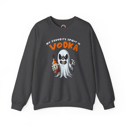 My Favorite Spirit Is Vodka Crewneck Sweatshirt The Devil's Pickle
