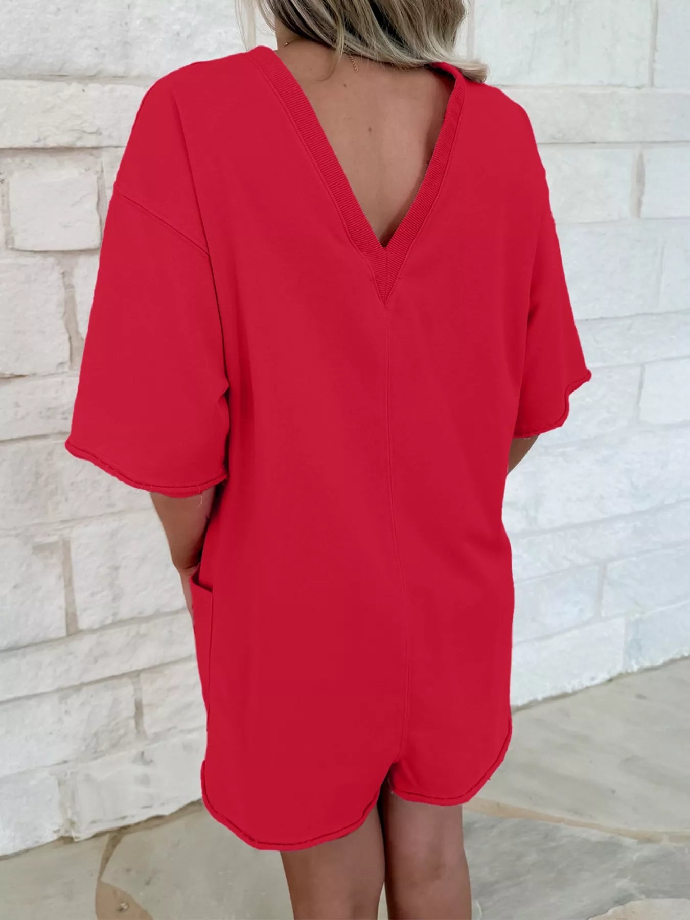 Casual Loose Half Sleeve Romper New Era Fashion LLc