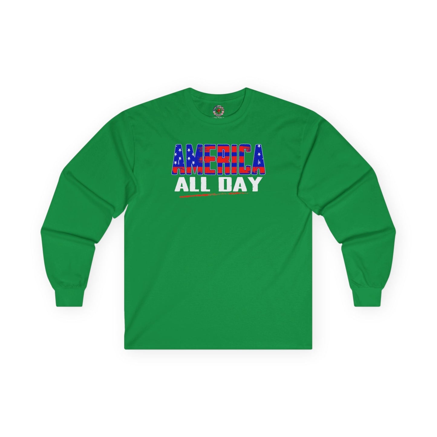 America All Day Long Sleeve Tee The Devil's Pickle