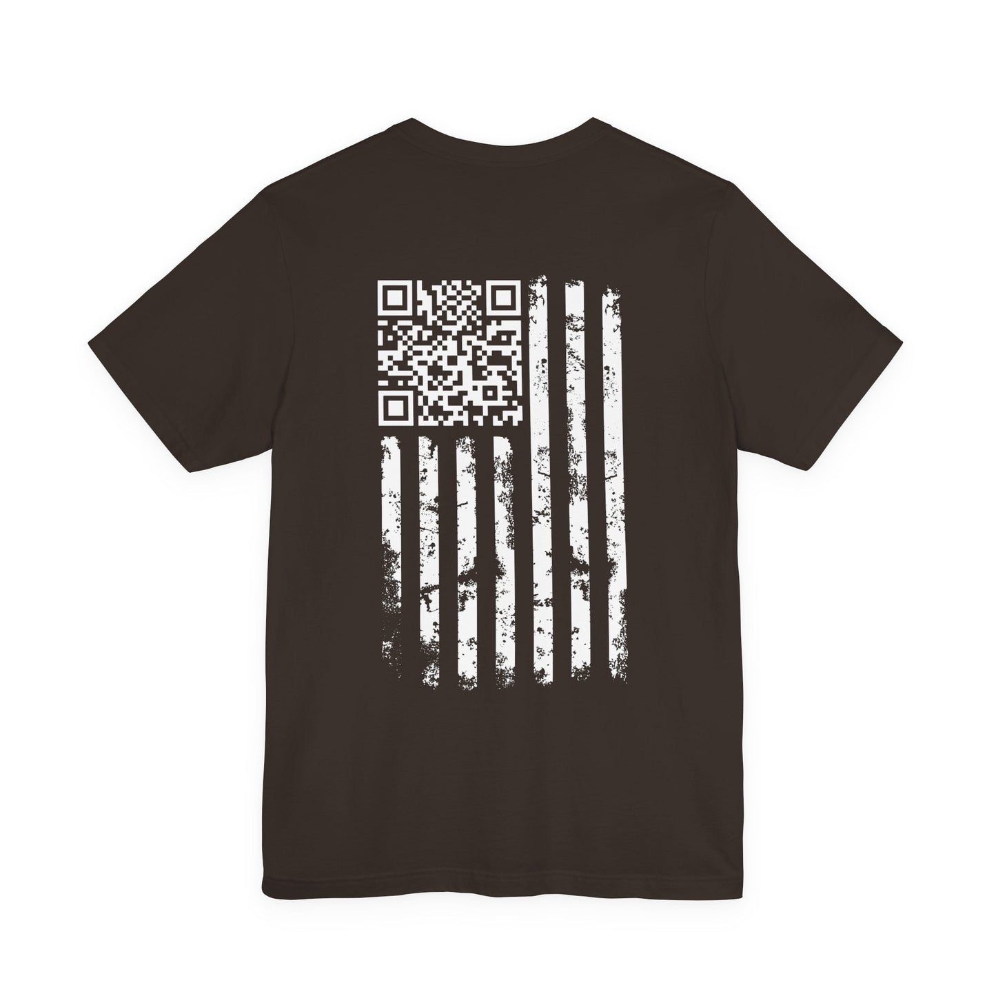 American Flag QR Code T-Shirt The Devil's Pickle