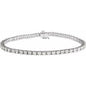 14K White 4 CTW Lab-Grown Diamond Line 7 1/4" Bracelet Ethereal Legacy Boutiques