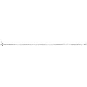 14K White 1 CTW Lab-Grown Diamond Line 7 1/4" Bracelet Ethereal Legacy Boutiques