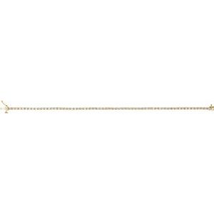 14K Yellow 2 CTW Lab-Grown Diamond Line 7 1/4" Bracelet Ethereal Legacy Boutiques