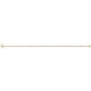 14K Yellow 1 CTW Lab-Grown Diamond Line 7 1/4" Bracelet Ethereal Legacy Boutiques