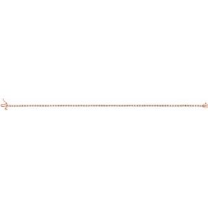 14K Rose 1 CTW Lab-Grown Diamond Line 7 1/4" Bracelet Ethereal Legacy Boutiques