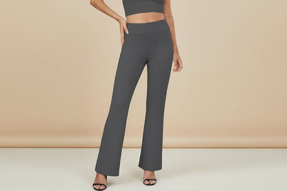 Business-Casual High-Waisted Stretch Trousers for Women FitiqueFit