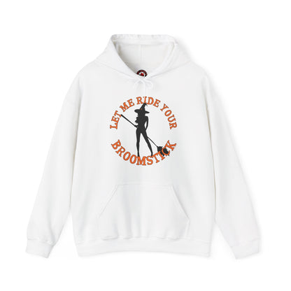 Let Me Ride Your Broomstick Hooded Sweatshirt The Devil's Pickle