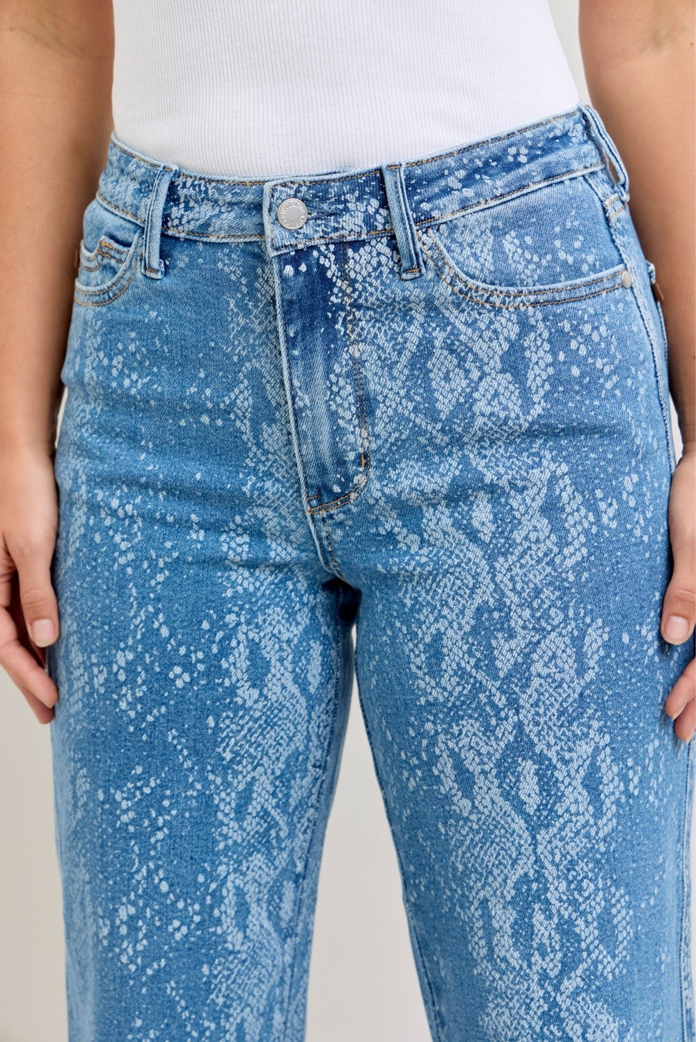 Judy Blue High Rise Ankle Wide Leg Jeans New Era Fashion LLc