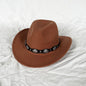 The Outlaw Western Cowboy Hat - Classic Bell Shaped Design, Durable and Stylish for All Seasons Country in My Heart