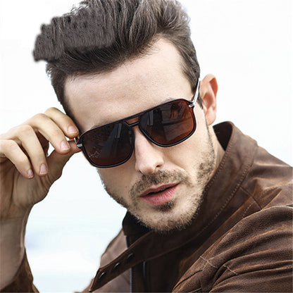 Oversized Sunglasses Men Polarized Mirror Goggles Driving Sun Glasses FitiqueFit