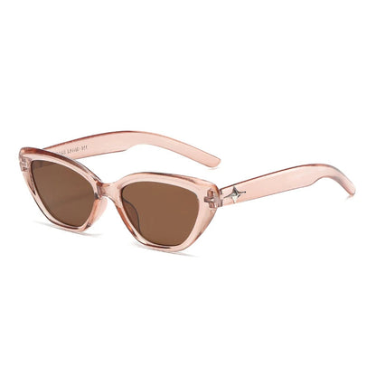 Fashion Cat Eye Sunglasses Women Men Classic Rice Nail Design FitiqueFit