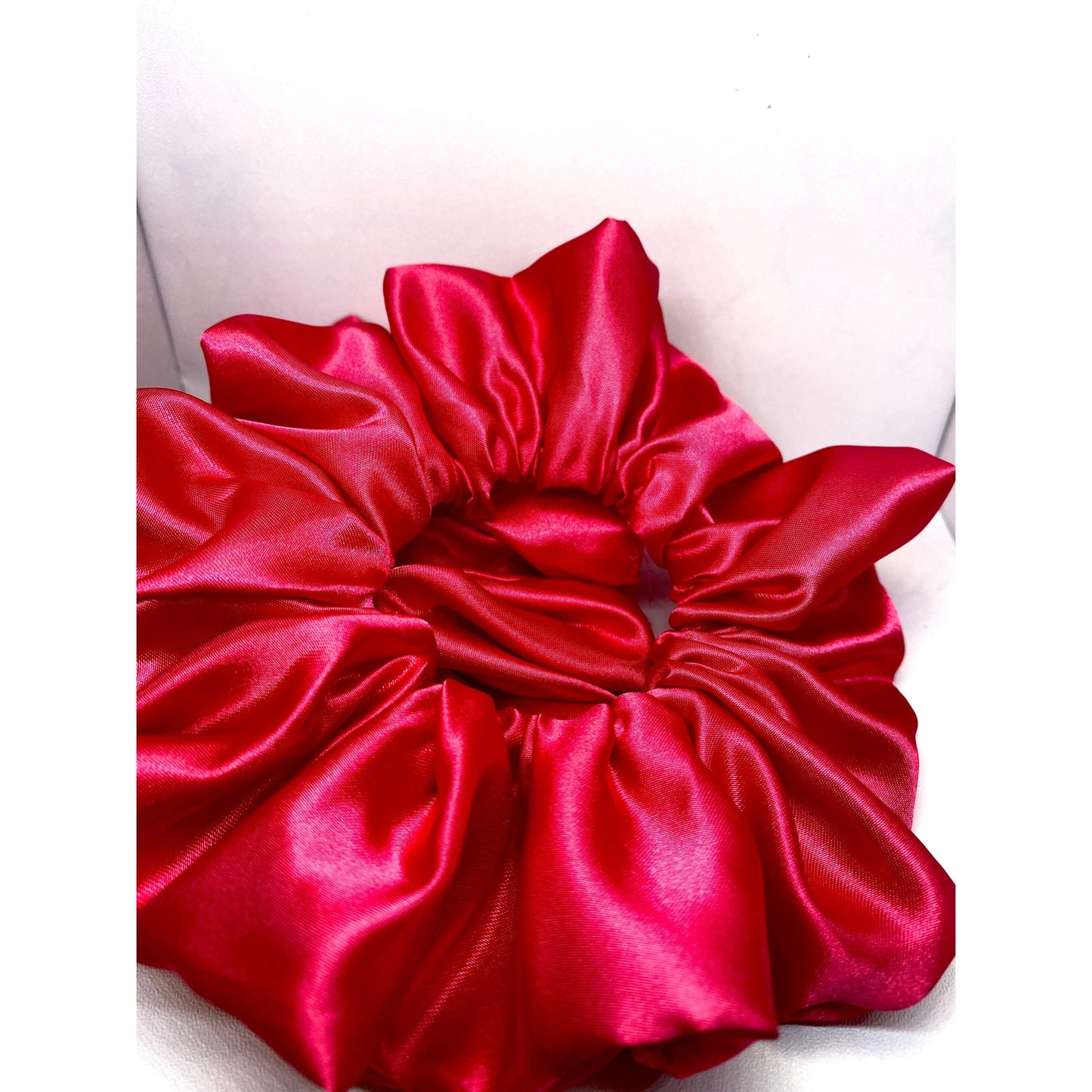 Hot Pink Silk Scrunchie Enchanted Scrunch
