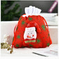 Christmas tote bag gift apple bag Christmas decoration 3D gift bag printed gift bag