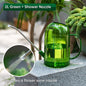 New 1.5L garden watering can, large-capacity detachable watering device, stainless steel long-spout home garden supplies