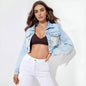 Fringe Rider Short Denim Jacket Country in My Heart