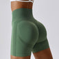 Country Girl High-Waisted Fitness Shorts | Butt Lifting & Ribbed Activewear for Yoga & Running Country in My Heart