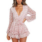 Floral Breeze Chiffon Dress | Casual Printed One-Piece Dress Country in My Heart