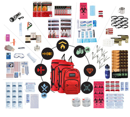 Extensively Prepared Emergency Kit quakekits.com