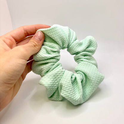 Mini Mint Green Bullet Scrunchie Enchanted Scrunch