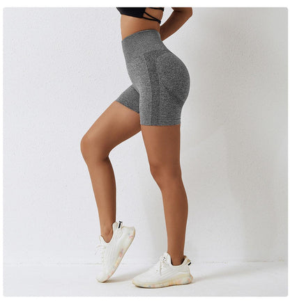 Country Girl High-Waisted Fitness Shorts | Butt Lifting & Ribbed Activewear for Yoga & Running Country in My Heart