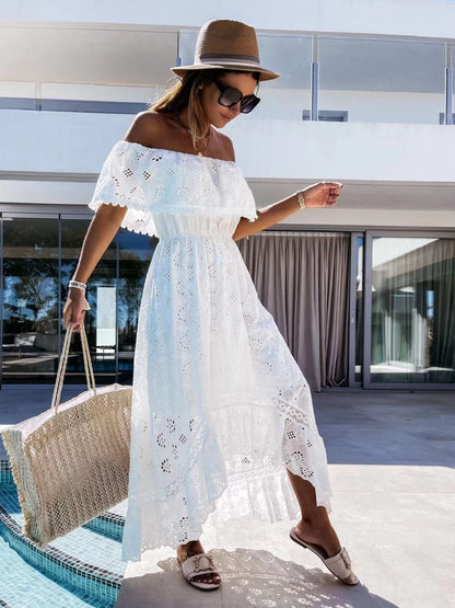 Bohemian Lace Princess Long Dress Country in My Heart
