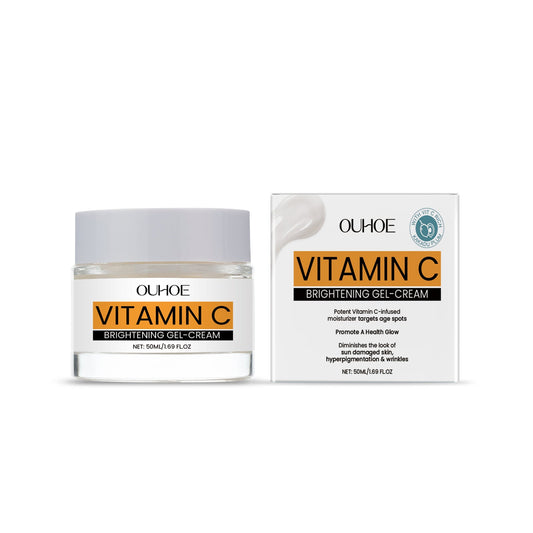 Vitamin C Facial Gel Cream, Gentle Nourishing, Brightening, Moisturizing, Hydrating And Light Line Moisturizing Skin Cream V.I.P Digital Presence