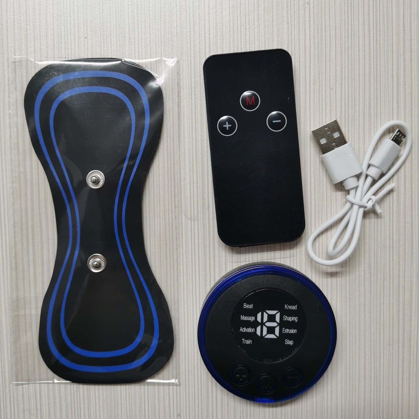 Rechargeable Electric Neck EMS Pulse Massager ViralGalleria.com