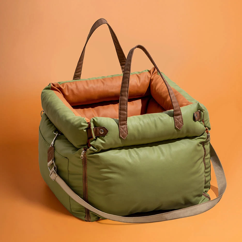 Dog Car Seat Bed with Safety Buckle ViralGalleria.com