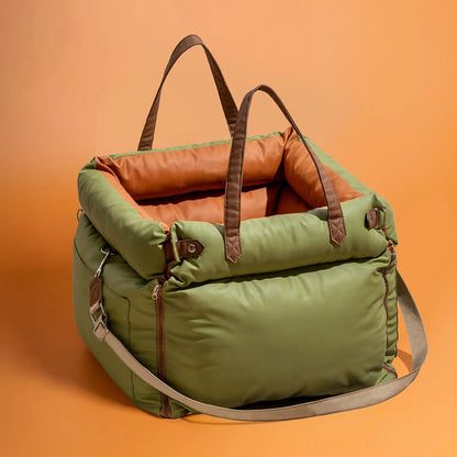Dog Car Seat Bed with Safety Buckle ViralGalleria.com
