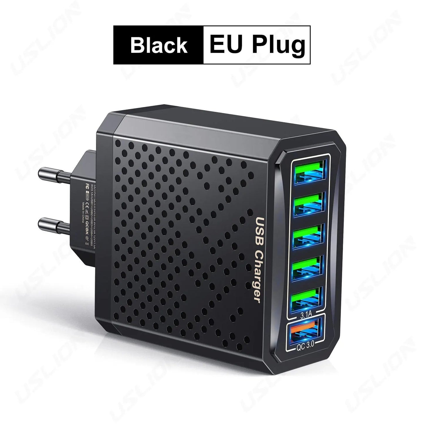6 in 1 USB Charger ViralGalleria.com
